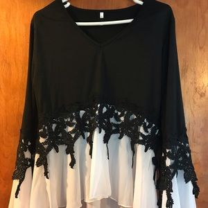 Sexy V neck shirt, never worn